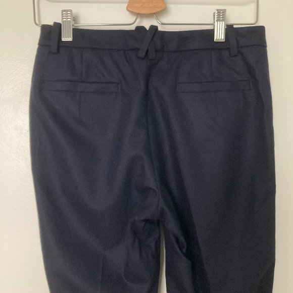 Vitale Barberis Canonico Navy Wool Pants - Picture 2 of 4